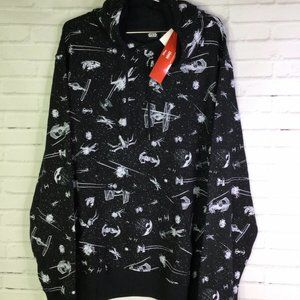 Star Wars Tie Fighter Pod Ships Print Hoodie 2XL